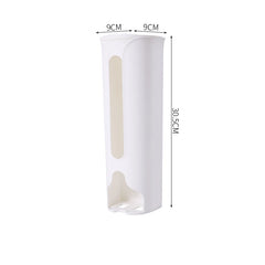 Wall-Mounted Plastic Bag Holder & Organizer