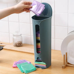 Wall-Mounted Plastic Bag Holder & Organizer