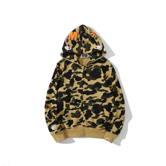 Shark Camo Cotton Hoodie