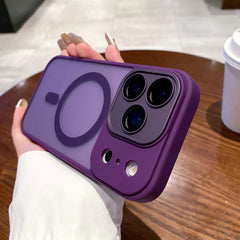 Matte Translucent Magnetic Case For iPhone 17 16 Plus Pro Max For Magsafe Camera Protection Case Bumper