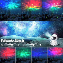 Galaxy Star Astronaut LED Projector Night Light