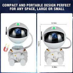 Galaxy Star Astronaut LED Projector Night Light