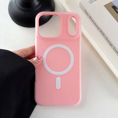 Luxury Candy Matte for Magsafe Case for iPhone 17 Air 16 Pro Max 17Pro Magnetic Clear 2 IN 1 Cover