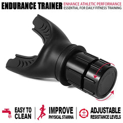 Portable Adjustable Respiratory Trainer