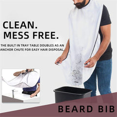 Male Shaving Beard Catcher Apron