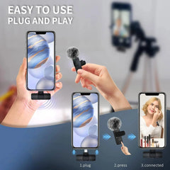 Wireless Lavalier Mic for iPhone & Android