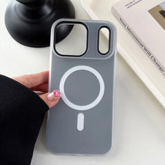 Luxury Candy Matte for Magsafe Case for iPhone 17 Air 16 Pro Max 17Pro Magnetic Clear 2 IN 1 Cover