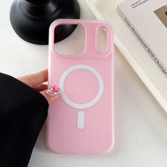 Luxury Candy Matte for Magsafe Case for iPhone 17 Air 16 Pro Max 17Pro Magnetic Clear 2 IN 1 Cover