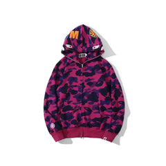 Shark Camo Cotton Hoodie