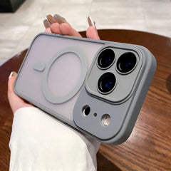 Matte Translucent Magnetic Case For iPhone 17 16 Plus Pro Max For Magsafe Camera Protection Case Bumper