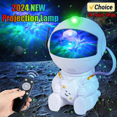 Galaxy Star Astronaut LED Projector Night Light