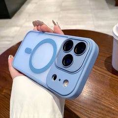 Matte Translucent Magnetic Case For iPhone 17 16 Plus Pro Max For Magsafe Camera Protection Case Bumper