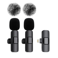 Wireless Lavalier Mic for iPhone & Android