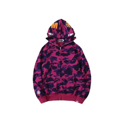 Shark Camo Cotton Hoodie