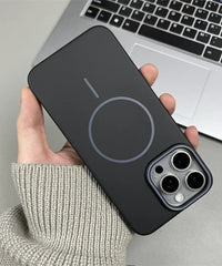 Ultrathin For Magsafe Matte Case for iPhone 17 Air 16 15 Pro 14 Plus 13 12 Mini 11 Pro X XR XS Max 17Pro Wireless Charge Cover