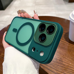 Matte Translucent Magnetic Case For iPhone 17 16 Plus Pro Max For Magsafe Camera Protection Case Bumper