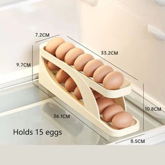 Automatic Rolling Egg Dispenser (15 Eggs)