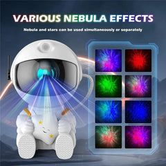 Galaxy Star Astronaut LED Projector Night Light