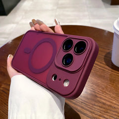 Matte Translucent Magnetic Case For iPhone 17  16 Plus Pro Max For Magsafe Camera Protection Case Bumper