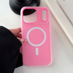 Luxury Candy Matte for Magsafe Case for iPhone 17 Air 16  Pro Max 17Pro Magnetic Clear 2 IN 1 Cover