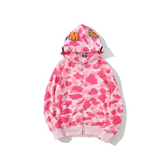 Shark Camo Cotton Hoodie