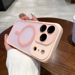 Matte Translucent Magnetic Case For iPhone 17  16 Plus Pro Max For Magsafe Camera Protection Case Bumper