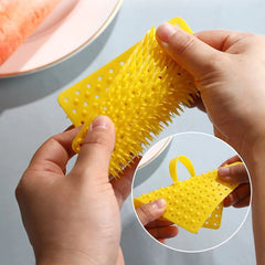 1Pc Kitchen Cleaning Tools Silicone Dish Scrubber Crevice Brush Household Fruit and Vegetable Clean Brush Cleaning Accessories