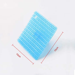 1Pc Kitchen Cleaning Tools Silicone Dish Scrubber Crevice Brush Household Fruit and Vegetable Clean Brush Cleaning Accessories