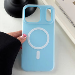 Luxury Candy Matte for Magsafe Case for iPhone 17 Air 16  Pro Max 17Pro Magnetic Clear 2 IN 1 Cover